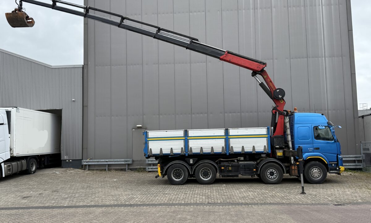 Volvo FMX540 8X4 3-side cable-system/tipper with Palfinger PK34000-SH E - Image 7