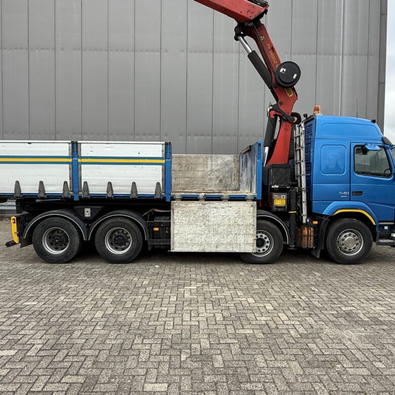 Volvo FMX540 8X4 3-side cable-system/tipper with Palfinger PK34000-SH E - Image 11
